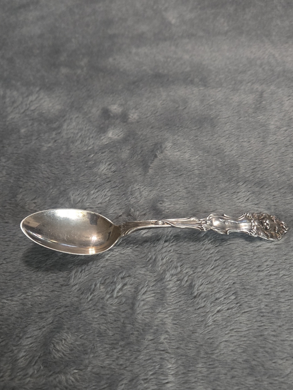 Vintage Frank Smith 1903 Lion Sterling Silver Souvenir Spoon Collectors Spoon